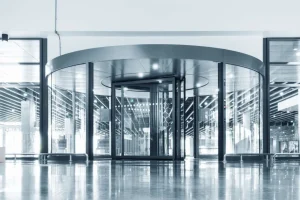 Fashion Moderne draaideur fotobehang Architectuur