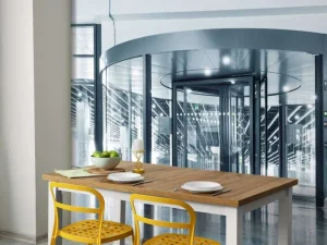 Fashion Moderne draaideur fotobehang Architectuur