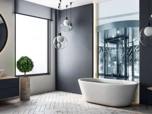 Fashion Moderne draaideur fotobehang Architectuur