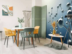 Clearance Molecuul kunstwerk fotobehang Kunst & Design | Architectuur