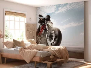 Hot Motor op de snelweg fotobehang Tienerkamer | Transport