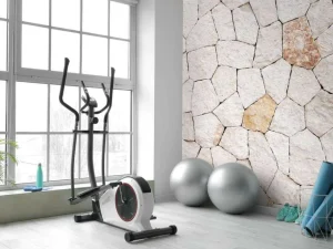 Outlet Muur van keien fotobehang Hobbykamer | Gang