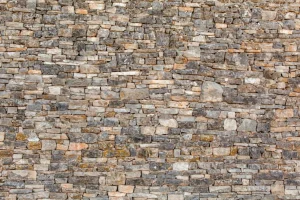 Online Muur van kleurrijke keien fotobehang Gang