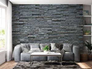 Discount Natuurstenen muur fotobehang Keuken | Gang