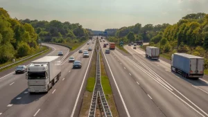 Sale Nederlandse snelweg fotobehang Transport