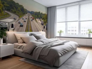 Sale Nederlandse snelweg fotobehang Transport