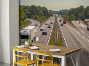 Sale Nederlandse snelweg fotobehang Transport