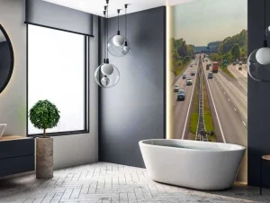 Sale Nederlandse snelweg fotobehang Transport