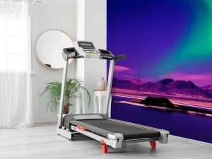 Clearance Noorderlicht met roze effect fotobehang Tienerkamer