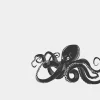 Discount Octopus met een witte achtergrond fotobehang Kinderkamer | Babykamer