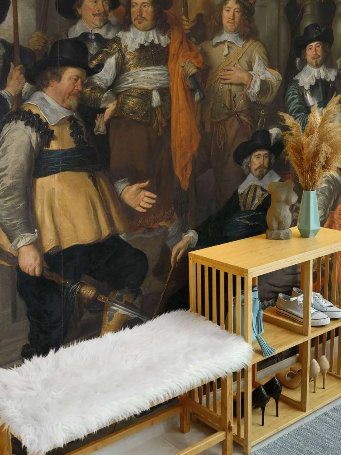 officieren_en_andere_schu_4.webp Fashion Officieren en andere schutters van wijk XVIII in Amsterdam fotobehang Kunst & Design