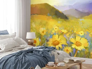 Fashion Olieverfschilderij landelijke zonsondergang Landschappen