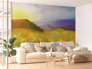 Fashion Olieverfschilderij landelijke zonsondergang Landschappen