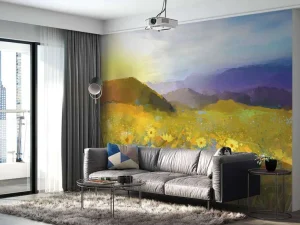 Fashion Olieverfschilderij landelijke zonsondergang Landschappen