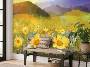 Fashion Olieverfschilderij landelijke zonsondergang Landschappen