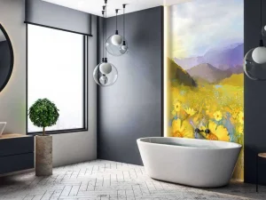 Fashion Olieverfschilderij landelijke zonsondergang Landschappen