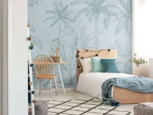 Outlet Olifanten blauw Kinderkamer | Dieren