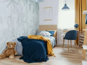 Outlet Olifanten blauw Kinderkamer | Dieren