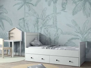 Outlet Olifanten blauw Kinderkamer | Dieren