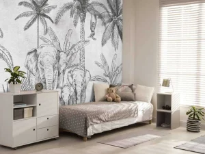 Outlet Olifanten grijs Kinderkamer | Dieren