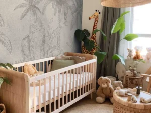 Hot Olifanten groen Kinderkamer | Dieren
