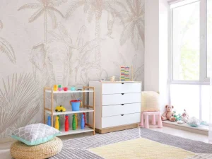 New Olifanten taupe Kinderkamer | Dieren