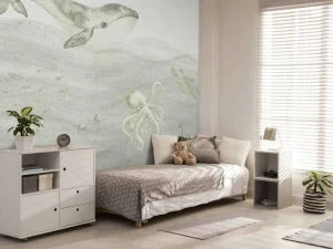 New Onderwater wereld in groen Kinderkamer | Dieren