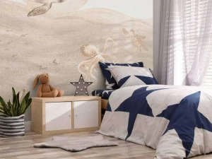 Sale Onderwater wereld in taupe Kinderkamer | Dieren