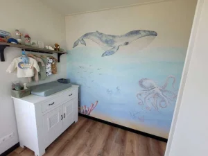 Outlet Onderwaterwereld met een walvis Kinderkamer | Dieren