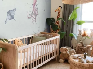 Clearance Onderwaterwereld van waterverf Kinderkamer
