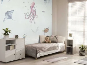 Clearance Onderwaterwereld van waterverf Kinderkamer