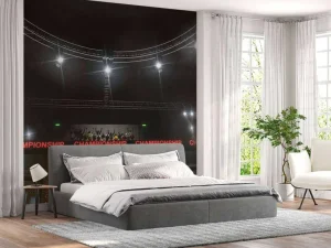 New Openlucht MMA arena fotobehang Tienerkamer | Sport