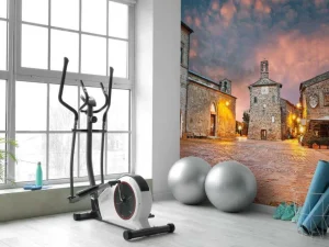 Discount Oud gezellig Italiaans dorpje genaamd Sovana fotobehang Architectuur