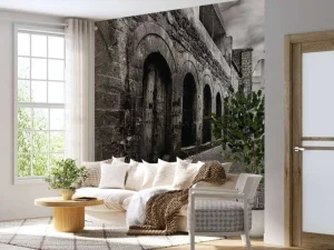 Sale Oud straatje in Mardin fotobehang Architectuur