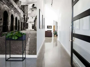 Sale Oud straatje in Mardin fotobehang Architectuur