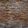 New Oude bakstenen muur fotobehang Gang
