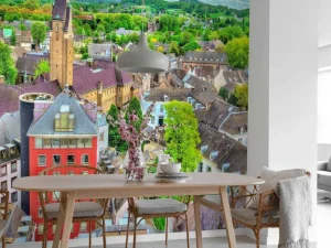 Outlet Oude gedeelte van Maastricht fotobehang Architectuur