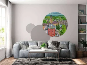 Outlet Oude gedeelte van Maastricht fotobehang Architectuur