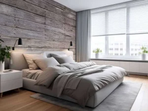 Online Oude houten planken fotobehang Hobbykamer | Gang