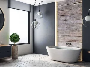 Online Oude houten planken fotobehang Hobbykamer | Gang