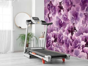 Online Paars-roze klaprozen design fotobehang Hobbykamer | Bloemen