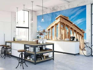 Best Parthenon op de Akropolis fotobehang Architectuur