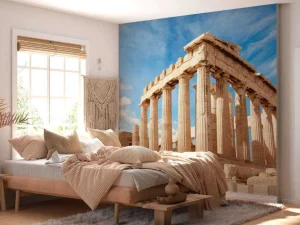 Best Parthenon op de Akropolis fotobehang Architectuur