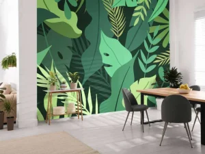 Discount Planten en bladeren Kinderkamer