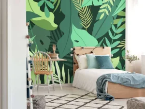 Discount Planten en bladeren Kinderkamer