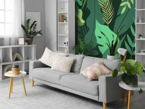 Discount Planten en bladeren Kinderkamer