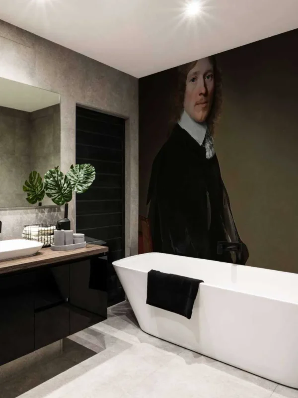 Outlet Portret van Eduard Wallis fotobehang Kunst & Design