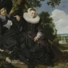 Clearance Portret van een stel fotobehang Kunst & Design