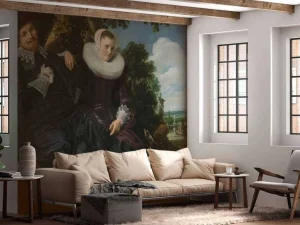Clearance Portret van een stel fotobehang Kunst & Design
