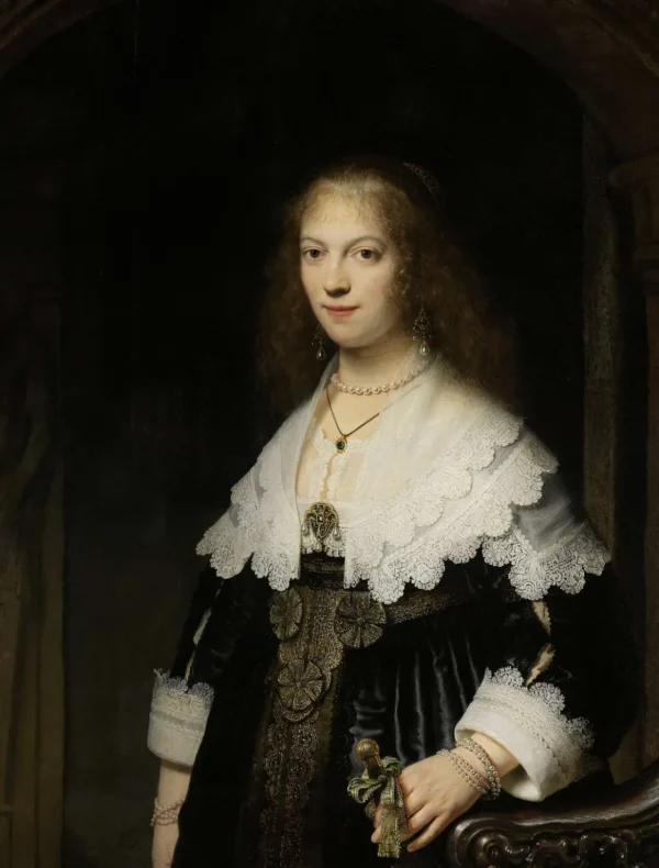 Discount Portret van een vrouw fotobehang Kunst & Design